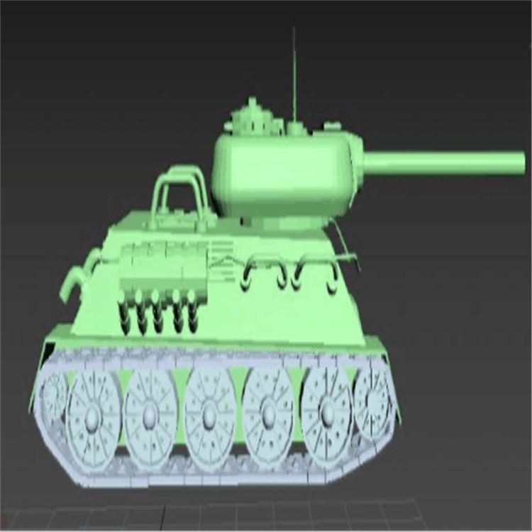 乳源充气军用坦克模型